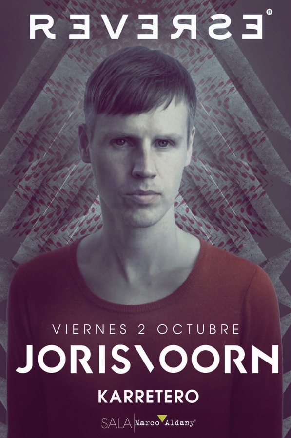 REVERSE de nuevo en Madrid el 2 de octubre con JORIS VOORN a la cabeza.