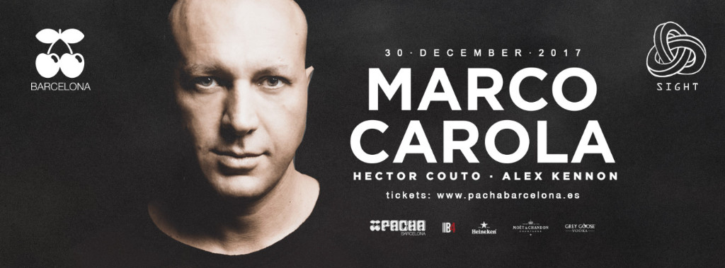 MARCO CAROLA última cita del año de SIGHT en vísperas de Nochevieja